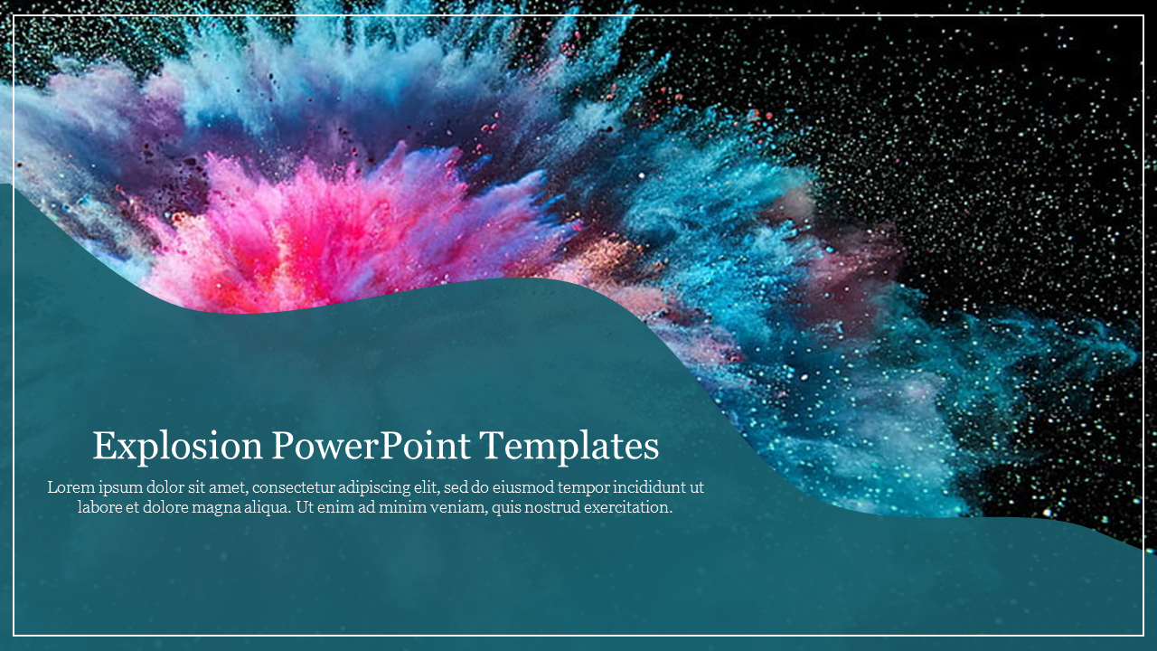Explosion PowerPoint Templates